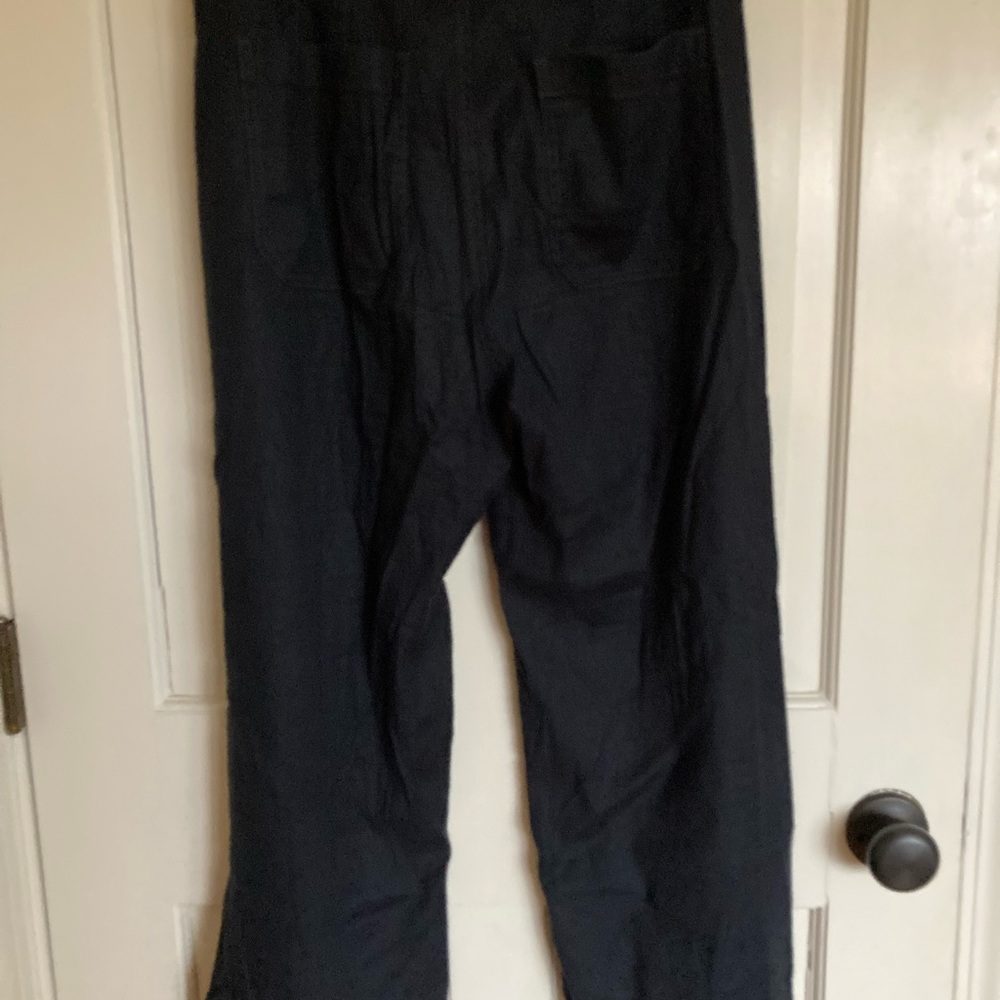 Anthropologie Colette wide leg linen pants